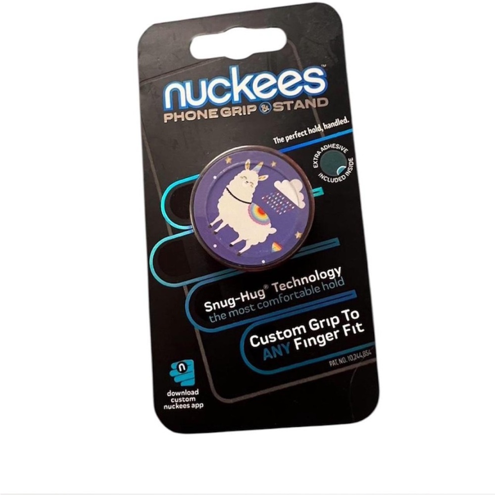Nuckees Llama Phone Grip Stand